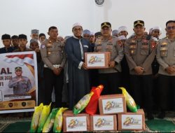 Polres Melawi Gelar Bakti Sosial di Pondok Pesantren Al-Madinah Sambut Hari Bhayangkara ke-80
