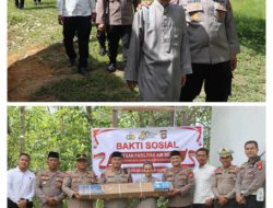 Kapolres Melawi Laksanakan Kunjungan Baksos di Pondok Pesantren Nurul Yaqin Aflahiyyah Dihari Bhayangkara ke-80