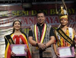 Bupati Kapuas Hulu Sis Apresiasi Keterlibatan Pemuda dalam Festival Seni dan Budaya Dayak Suruk