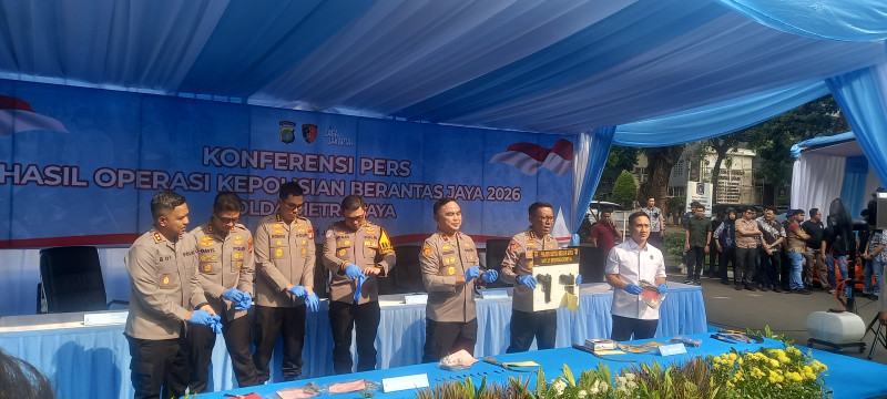 Polda Metro Jaya Bongkar Jaringan Curanmor Lintas Provinsi, 729 Tersangka Dibekuk dan 11 Senjata Api Disita