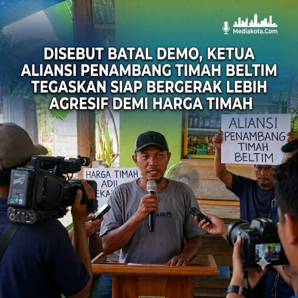 Disebut Batal Demo, Ketua Aliansi Penambang Timah Beltim Tegaskan Siap Bergerak Lebih Agresif Demi Harga Timah