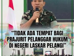 Ketegasan Dandim 0414/Belitung Letkol Inf Rahman Safii Tanjung Dalam Jam Komandan: “Tidak Ada Tempat Bagi Prajurit Pelanggar Hukum di Negeri Laskar Pelangi”