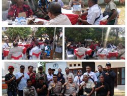 Tanpa Sirene dan Protokoler, Kapolres Beltim Pilih Datangi Markas Pokja Wartawan Di Hari Terakhir Dinas