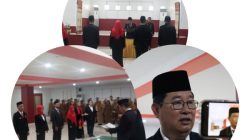 Suasana Pelantikan Pejabat Beltim Memanas, Bupati Blak-blakan Soal Isu Miring Hingga Aktivitas Tambang di Sekitar Rumahnya