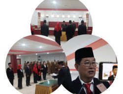 Suasana Pelantikan Pejabat Beltim Memanas, Bupati Blak-blakan Soal Isu Miring Hingga Aktivitas Tambang di Sekitar Rumahnya
