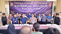 Ditreskrimsus Polda Jambi Ungkap Pembobolan Bank Jambi Rp144,82 Miliar, Tiga Tersangka Diamankan
