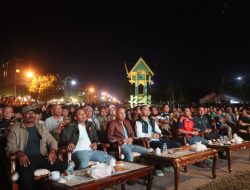 Polres Ketapang Gelar Nobar Final Piala Dunia 2026, Ratusan Warga Padati Taman Kedondong