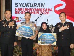 Kapolresta Pontianak Berangkatkan Guru Ngaji dan Personel Berprestasi Umroh Gratis di Hari Bhayangkara ke-80