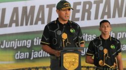 Sambut HUT Kodam dan Perkokoh Soliditas Prajurit, Pangdam XII/Tpr Buka Turnamen Bola Voli Antar Satuan 