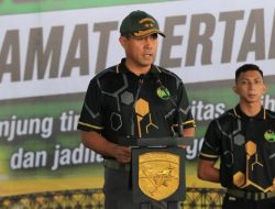 Sambut HUT Kodam dan Perkokoh Soliditas Prajurit, Pangdam XII/Tpr Buka Turnamen Bola Voli Antar Satuan 