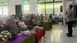 Aipda Ngadino Jadi Narasumber Penyuluhan Bahaya Bullying pada Pekan Pemuda GKII Melawi Hilir