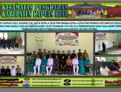 Wakil Bupati Kapuas Hulu Sukardi Lantik Tiga Kepala Desa PAW