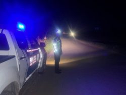 Satlantas Polres Melawi Intensifkan Patroli Malam, Ciptakan Kamseltibcarlantas di Kota Nanga Pinoh