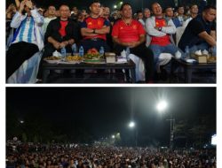 Puluhan Ribuan Warga Pontianak Bersama Wali Kota dan Ketua DPRD Saksikan Final Piala Dunia 2026
