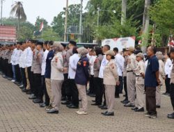 Wakapolresta Pontianak Tekankan Kesiapsiagaan Personel dan Penguatan Pengamanan Tahanan Saat Apel Pagi