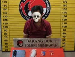 Pria di Mempawah Hilir Ditangkap, Satresnarkoba Polres Mempawah Sita 10,33 Gram Sabu dan Pil Ekstasi