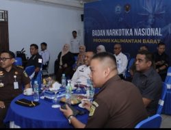 Dirresnarkoba Polda Kalbar Hadiri Peringatan HANI 2026 di Kantor BNNP Kalbar
