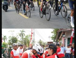 Satu Kayuhan Jalin Kebersamaan: Kodam XII/Tpr Sukses Gelar Tour De Singkawang