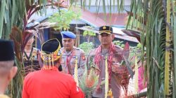 AKBP Askhabul Kahfi, S.I.K. Resmi Disambut Dengan Tradisi Adat Dayak dan Melayu Sebagai Kapolres Melawi