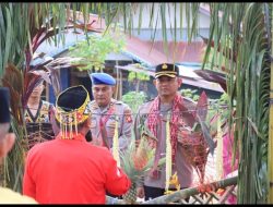 AKBP Askhabul Kahfi, S.I.K. Resmi Disambut Dengan Tradisi Adat Dayak dan Melayu Sebagai Kapolres Melawi