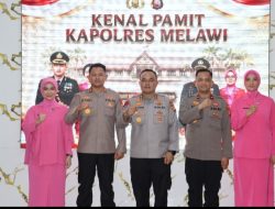 Polres Melawi Gelar Acara Kenal Pamit Kapolres, Wujud Penghormatan dan Estafet Kepemimpinan