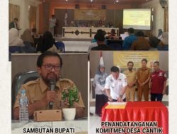 Luncurkan Desa Cantik di Gantung, Pemkab Beltim Targetkan Kebijakan Tepat Sasaran Tanpa Spekulasi