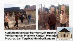 Gotong Royong di Balik Tembok Kantor: Aparatur PUPRP2RKP Beltim Bangun Mushola Swadaya, Senator Babel Darmansyah Husein Terpikat Menyumbang