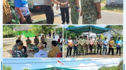 Dandim 0414/Belitung Letkol Inf Rahman Safii Tanjung Lakukan Kunjungan Kerja ke Koramil Selat Nasik