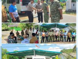 Dandim 0414/Belitung Letkol Inf Rahman Safii Tanjung Lakukan Kunjungan Kerja ke Koramil Selat Nasik