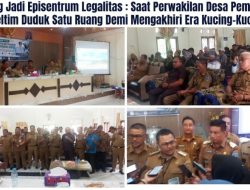 Gantung Jadi Episentrum Legalitas : Saat Perwakilan Desa Pemilik WPR Se-Beltim Duduk Satu Ruang Demi Mengakhiri Era Kucing-Kucingan
