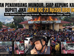 Ribuan Penambang Mundur, Siap Kepung Kantor Bupati Jika Janji OC 73 Rp200 Ribu Ingkar