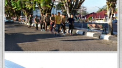 Jaga Militansi Teritorial, Kodim 0414/Belitung Gembleng Fisik Prajurit Lewat Lari  Dan Jalan Sehat