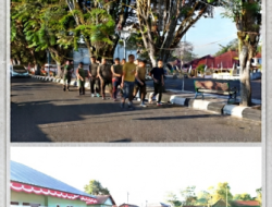 Jaga Militansi Teritorial, Kodim 0414/Belitung Gembleng Fisik Prajurit Lewat Lari  Dan Jalan Sehat