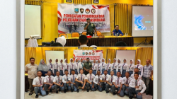 Tuntaskan Gemblengan Mental, Kasdim 0414/Belitung Bakar Semangat Paskibraka Beltim Melalui Wawasan Kebangsaan