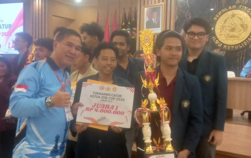 STIK Cup 2026 Berakhir, Papan Catur Jadi Ruang Membangun Prestasi dan Persahabatan Mahasiswa