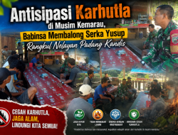 Antisipasi Karhutla di Musim Kemarau, Babinsa Membalong Serka Yusup Rangkul Nelayan Padang Kandis