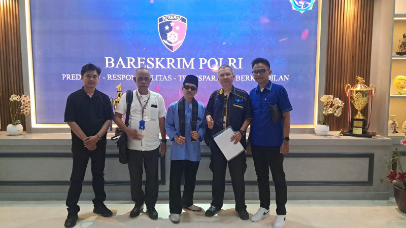 Jalih Pitoeng Kawal Pelaporan Dugaan Intimidasi Jurnalis ke Bareskrim, Tegaskan Pers Tak Boleh Dibungkam