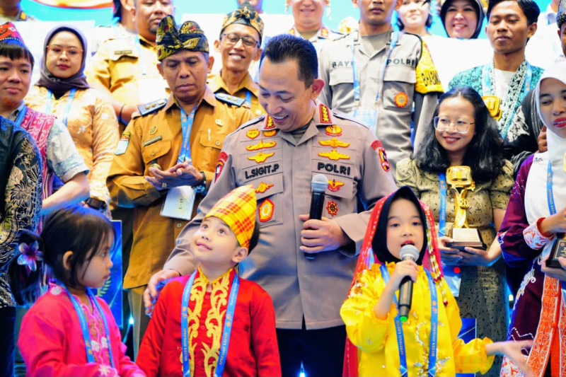 Dari Dongeng hingga Cita-Cita, Kapolri Beri Ruang Anak untuk Berkarya