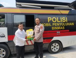 Gerakan Pasar Murah Di Benua Kayong, Polres Ketapang Bantu Masyarakat Dapatkan Beras Terjangkau