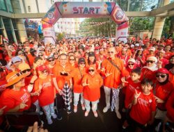 Semarak HUT RI ke-81, Jalan Sehat Kalibata City Diikuti Ribuan Warga