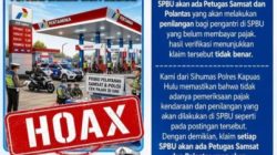 Polres Kapuas Hulu Tegaskan Isu Penilangan Dan Cek Pajak Kendaraan di SPBU Adalah Hoax