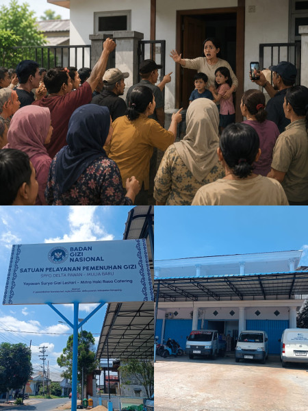 Rumah Jurnalis Didatangi Sekitar 50 Orang Usai Berita Dugaan MBG Bermasalah, Istri Mengaku Diintimidasi, Anak-anak Trauma