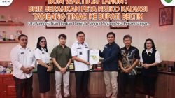 Bom Waktu 20 Tahun : BRIN Serahkan Peta Risiko Radiasi Tambang Timah ke Bupati Beltim