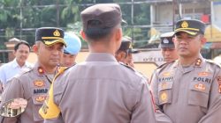 Kapolres Melawi Periksa Kesiapan Bhabinkamtibmas dan Kendaraan Dalam Tugas