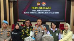 DLHK Provinsi Kalbar Hadiri Press Release Pengungkapan Perkara Tindak Pidana Kejahatan Satwa Liar di Polresta Pontianak