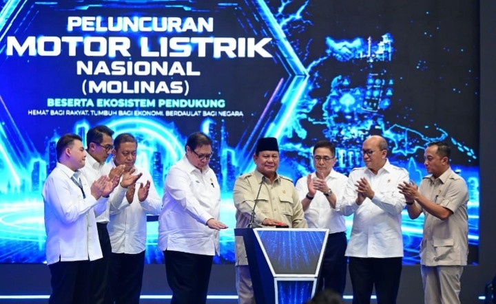 Presiden Prabowo Luncurkan Motor Listrik Nasional, Tonggak Kemandirian Teknologi dan Industri Nasional