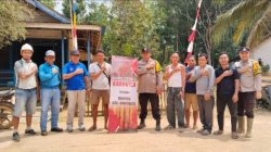 Polsek Manis Mata Bersama PT Bangun Nusa Mandiri Gelar Patroli Gabungan dan Edukasi Masyarakat