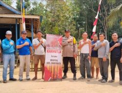 Polsek Manis Mata Bersama PT Bangun Nusa Mandiri Gelar Patroli Gabungan dan Edukasi Masyarakat