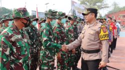 Polres Melawi Gelar Apel Pasukan dan Satpras Opspol Kontingensi Aman Nusa II “Karhutla Kapuas-2026