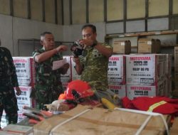 Percepat Penanganan Karhutla di Kalbar, Kodam XII/Tpr Terima Bantuan Alat Perlengkapan dari Kemhan RI